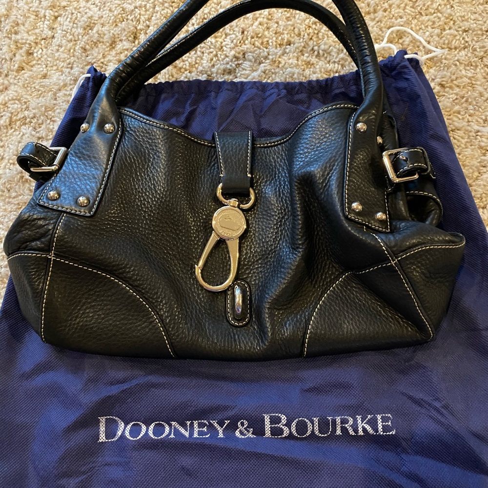 Dooney & Bourke black leather bag